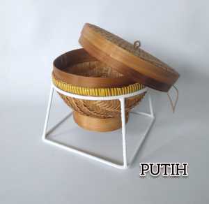 STANDING WAKUL NASI standart 22cm / SET STANDING+WAKUL BAMBU