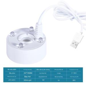 Máy phun sương tạo khói sương cỏng nguồn USB 5vol dùng cho thác nước hòn non bộ. Và phụ kiện tùy chọn mua