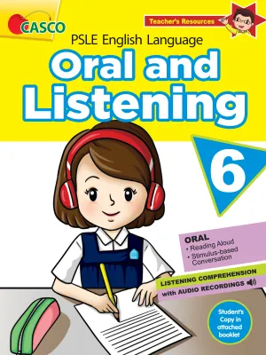Casco Primary 6 PSLE English Oral and Listening with Recordings