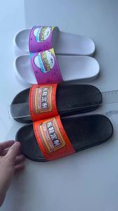 Slippers With Logo Print Pattern Suitable For Hotels And Bathhouses Available For Purchase Starting From CoupleS Style Home Fashion