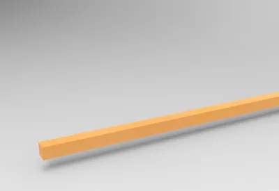 22mm x 22mm x 1 metre | Solid Timber Wood Plank Wooden Strips | Nyatoh Pine Beech Ramin Ash Cherry Oak Maple Teak | For DIY