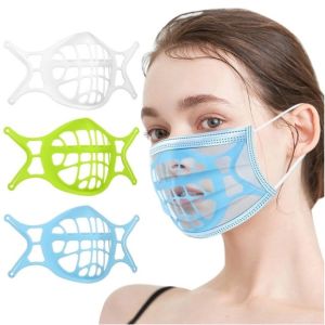 KHUNG ĐỠ KHẨU TRANG 3D SILICONE COMBO 10 CÁI | GỌN NHẸ MỀM DẺO DỄ VỆ SINH SAU KHI DÙNG