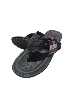 Sandal Pria Dewasa Kulit Sintetis Motif Terbaru | Sandal Distro Model Jepit