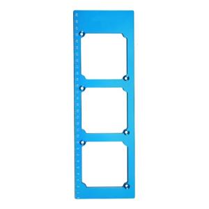 Professional 86 Box Electrical Template Heavy Duty Metal Designs Switching Socket Template Upgrades for Outlet Installation