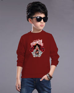 Hoshii - Kaos Anak Laki Laki Lengan Panjang One Piece Anime Umur 4-13 Tahun Bahan Babyterry / Baju anak laki laki one piece FOUR BISA COD