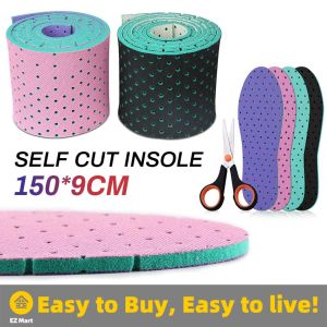 【Fast Shipping】 DIY Self-cutting Insoles Children Adult Mesh Strip Can Be Tailored Sports Cushioning Insoles Four Seasons Breathable Insoles ZJJ-Self-Cutting-Insole