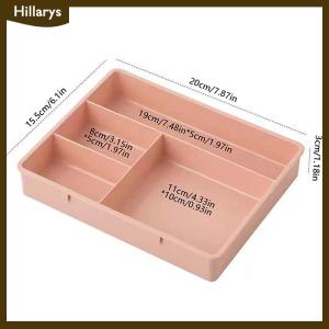 [Hillarys] Desk Drawer Organizer Stackable Multi-cell Desktop Storage Bin Tray Multi-Purpose Divider Container for Household Office Home