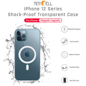 INOVAGEN Ốp Trong Suốt MagSafe Cho iPhone 12 13 Pro Max Ốp TPU Silicon Mềm Mini Ốp Điện Thoại Bảo Vệ Chống Sốc Màu Vàng