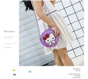 Import Tas Slingbag Anak Perempuan Karakter Hello Kitty / Fashion Tas Main Anak Anak Murah T-009