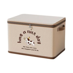 Collapsible Storage Container Waterproof Organizing Bin for Closet Kids Toys Kitchen Lightweig