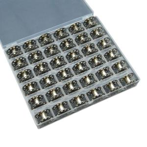 Alloy Round Bobbin for Sewing Machines Universals Compatibility Sturdy Construction