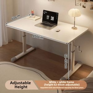 Study Table With Bookshelf Computer Table Student Study Desk Work Desk Wood Home Office Table PC Gaming Desk