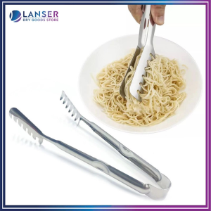 Stainless Steel Ice Tong Lightweight Kitchen Serving Tongs Sugar Ice Cube Food Tong