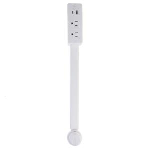 USB một với C Loại cổng sạc Ổ cắm điện Extender Stretchable chiều dài cho nhà và văn phòng