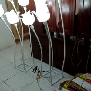 Kelopak Kap Lampu Dekorasi Bunga Mawar