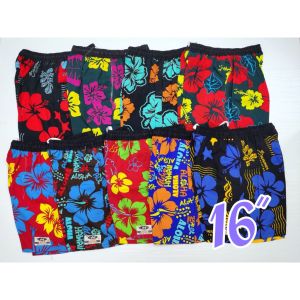 [STOK SEDIA] SELUAR PENDEK HAWAII LELAKI KAIN COTTON