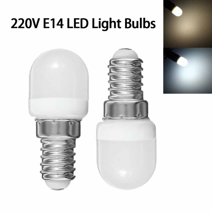 Bóng đèn LED nhỏ E14 220V Tủ Lạnh Tủ Lạnh Bóng Đèn Trắng/màu trắng ấm Đèn trưng bày Nhà Xoắn Ốc Bóng Đèn Đèn trang trí