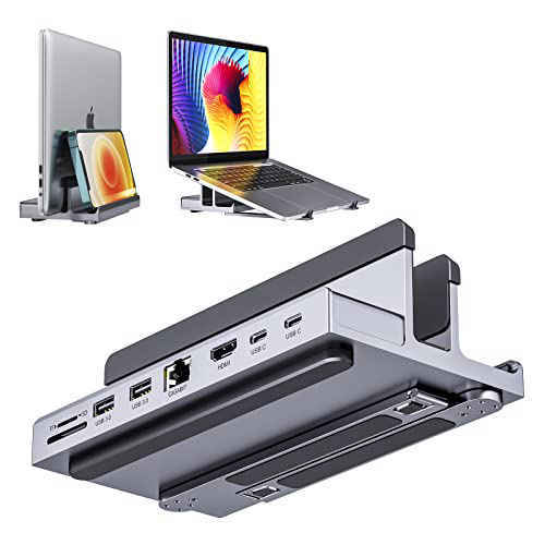 [PRE-ORDER] USB C Docking Station for Laptop, 8 in 1 USB C Dock with ...