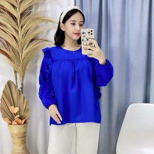 BRIEE - BLOUSE KOREA - SAKA BLOUSE - ATASAN WANITA - PAKAIAN TERLARIS - KOREAN STYLE - PAKAIAN WANITA - BLOUS
