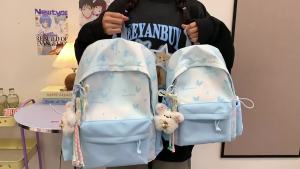 AE2025 Summer school bag for girls ins Unique Korean-style backpack for elementary middle and high school students as well as college students laptop travel bag
