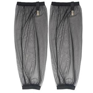 2pack Durability Netting Foot Cover Breathable Footwear Portable Leg Cover for Outdoor Activity