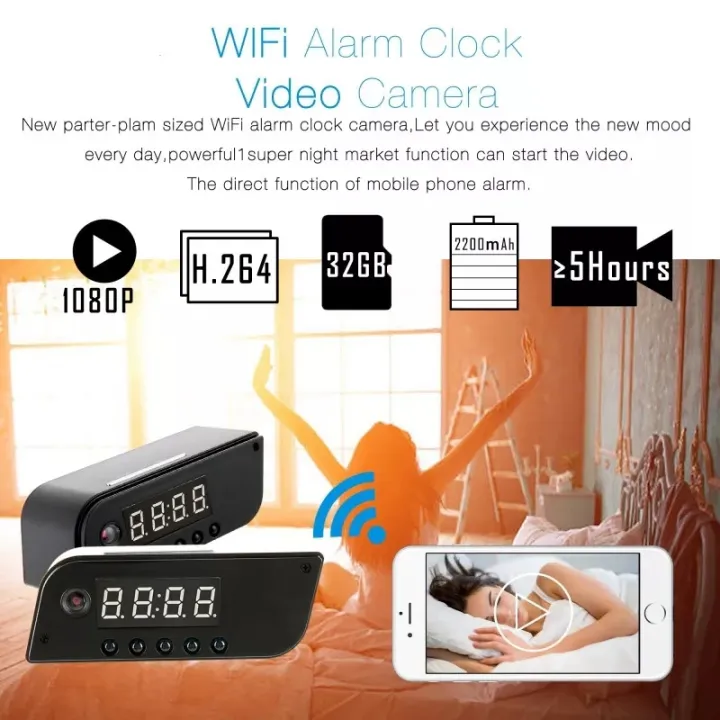 ALPHA%20HD%201080P%20Mini%20Camera%20Clock%20Wifi%20IP%20Camera%20Connect%20to%20Cellphone%20Home%20Security%20Control%20Concealed%20IR%20Night%20View%20-%20Image%204