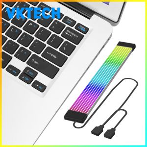 [Vktech] RGB LED Light Strip Extension Cable 5V 3Pin ARGB Sync PC Cable for PC Case and Motherboard RGB Lighting 8Pin 24Pin PSU