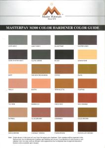 MASTERPAV M300 Concrete Imprint Color Hardener/Color Cement/Floor Hardener G3 one bag - 25kg