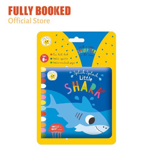 splish splash little shark bath book