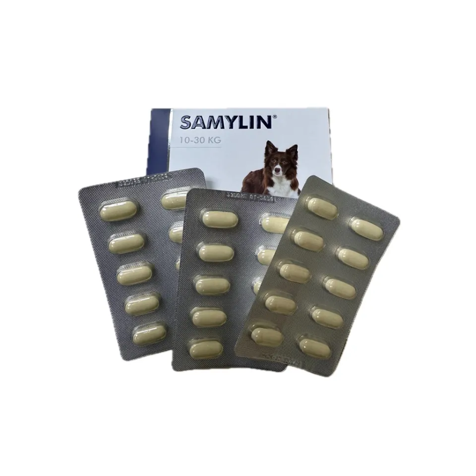 VETPLUS SAMYLIN LIVER SUPPLEMENT FOR DOGS AND CATS (10 OR 30