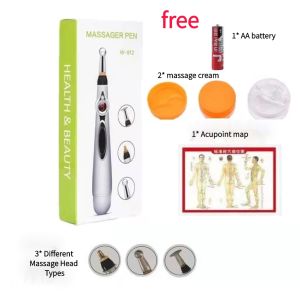 Acupuncture Meridian Massage Pen 3 in 1 Massage Pen Health Electronic Acupointer Treatment Tpy经络按摩笔针灸笔