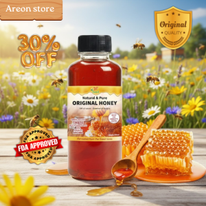 3F FOOD Pure Honey 120ml - Natural Sweetener for Immune Support Weight Loss & Skin Care