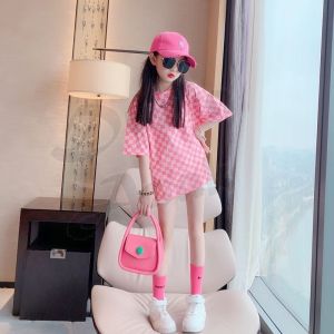 COD KAOS OVERSIZE ANAK PEREMPUAN PREMIUM / ATASAN KAOS ANAK CEWEK KEKINIAN MOTIF KOTAK-KOTAK / KAOS OVERSIZE ANAK TANGGUNG