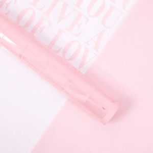 Isi 20 LEMBAR Kertas Buket Bunga Transparan You Love Flower Wrapping Bouquet Paper Cellophane Transparan KB077