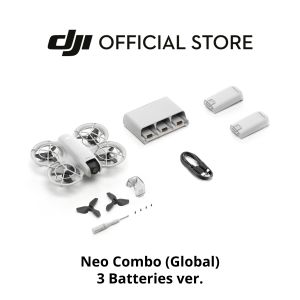 DJI Neo - Camera Drone | 4K/30fps | 135g Ultra Light Weight | Palm Landing | Beginner Friendly | Easy Control | Smart Subject Tracking | 5 Shooting Modes