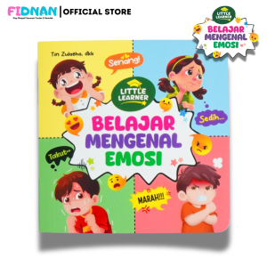 Buku Little Learner : Belajar Mengenal Emosi | Marah Takut Sedih & Senang | Solusi Mengatasi Anak Tantrum