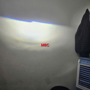 [Ảnh thật] Đèn pha led M8C  2024 mới nhất 40W tí hon lắp Dream Wave Sivvv các loại xe chân đa năng