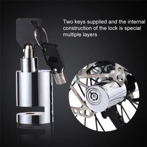Kunci Gembok Cakram Motor Motorcycle Disc Brake Lock Safety Anti Maling Kunci Pengaman Motor Sepeda