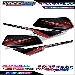 STRIPING VARIASI HONDA GL PRO - GL MAX / STICKER LIST VARIASI MOTOR GL PRO - GL MAX