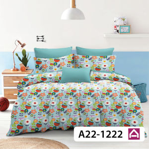 SUKAME Montheliving Queen Fitted Bedsheet Set [620 Thread Count] / [4 IN 1] (Single / Queen / King) / Bed Cover Bedding