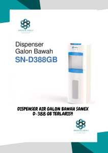 Dispenser Air Galon Bawah Sanex D-388 GB Terlaris!!