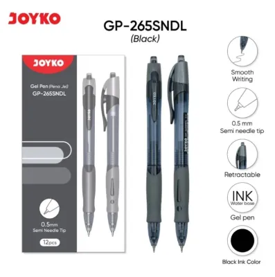 (12pcs) PEN GEL JOYKO GP 265 / PULPEN CETEK GEL JOYKO Q GEL