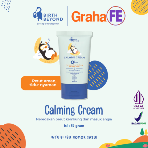 Birth Beyond Calming Cream Krim Pereda Perut Kembung Kolik Masuk Angin Anak Bayi Tidur Nyaman