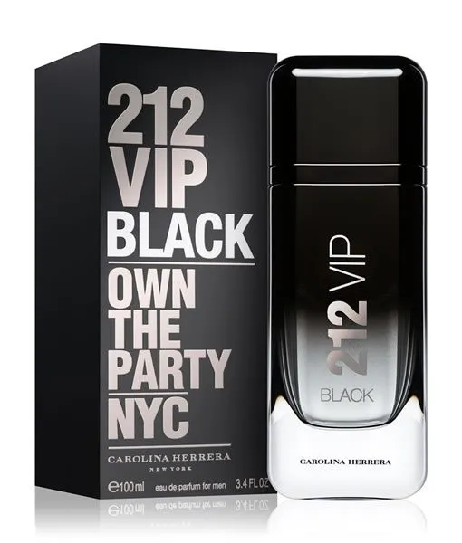 PARFUM 212 BLACK OWN CAROLINA HERRERA VIP BLACK NYC EDP 100ML
