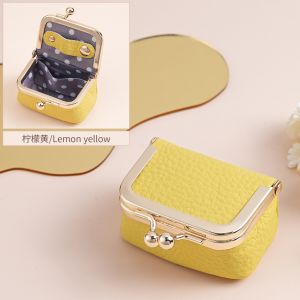 SG Ready Stock Womens Genuine Leather Mini Jewelry Pouch Diamond Ring Earring Necklace Storage Coin Headphone Purse