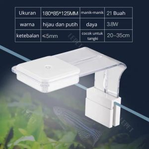 LEPET LAMPU AQUARIUM LED AKUARIUM D3 / D5