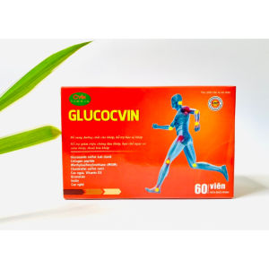 Hộp 60 viên CVIN Glucosamin & Collagen Type II giảm đau nhức do thoái hóa xương khớp duy trì sự chắc khỏe xương khớp