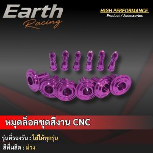 กิ๊บล็อคชุดสี หมุดชุดสี อุปกรณ์เสริมรถมอเตอร์ไซค์ ใส่ได้ทุกรุ่น อะไหล่กิ๊ฟล็อคชุดสี