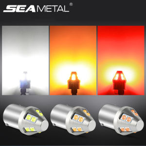SEAMETAL 3030 Beads 10SMD LED T20 7443 7440 Car Turn Signal Light LED BAY15D BA15S BAU15S Brake Light