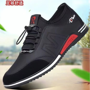 Brand GenGeGo (COD 3 Days Delivery)Leather Shoes Soft Leather Business Fashion Casual Footwear Mens Leather Shoes For Men